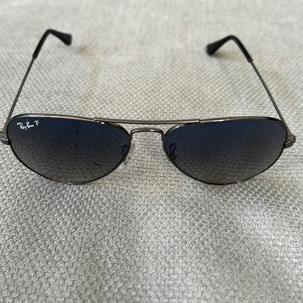 Polarized Ray Ban aviators